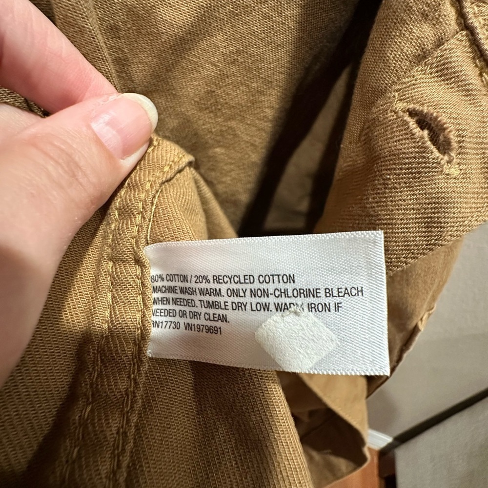 Goodfellow & Co tan work shirt. Country side, Urban, utility, Americana - Picture 9 of 10